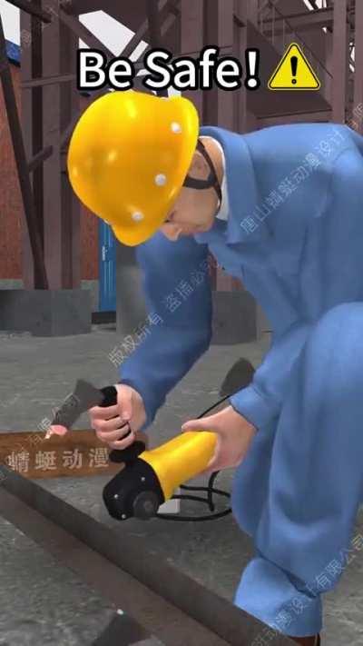 Man, chinese OSHA vids are not screwing around