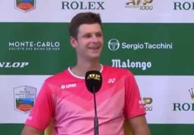 A few months the newly crowned Miami champion Hubert Hurkacz (ranked 16) had zero questions during his press conference. Today he defeated Roger Federer 6-3 7-6 6-0 at Wimbledon