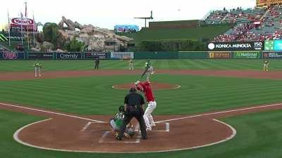 Highlight] Bader takes Quantrill deep once more to make it 3-0 for