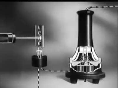 How wire photo transmission was performed in 1930s