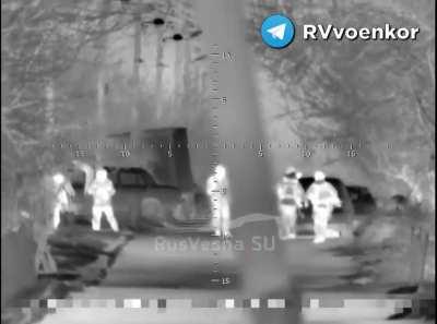 More videos of Ukrainians hit by thermals, this time the recorder apparently participated