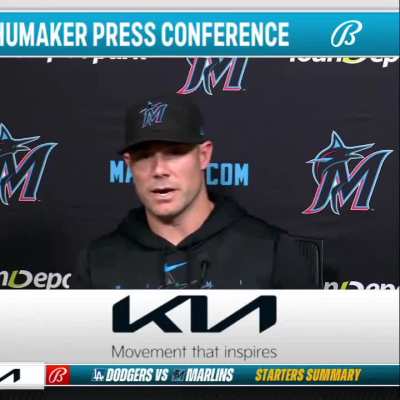 [BallyMarlins] &quot;That's a bad move, baseball-wise, karma-wise, baseball-gods-wise. You go after him and see if you can get him out.&quot; Marlins manager Skip Schumaker explains why they didn't walk Ohtani and what it was like to watch the historic performance 