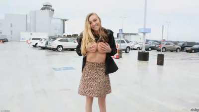 Kendra Sunderland at The Airport