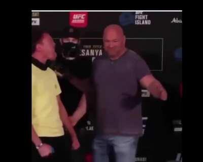 Dana White dying inside