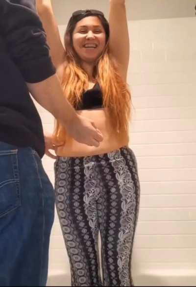 Keila Bellybutton Tickle