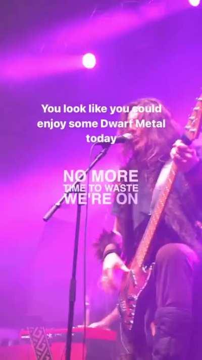 Today I learned that dwarf metal exists