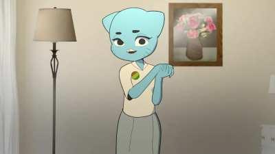 Nicole Watterson's Son Finds Her Only Fans (Matchattea)[Amazing World of Gumball]