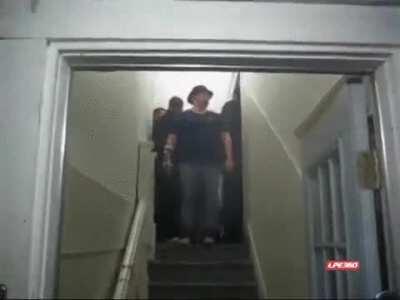 HMFT after I try to jump some stairs