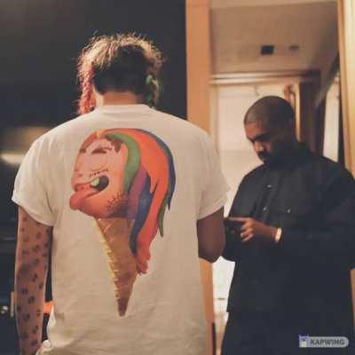 6ix9ine was supposed to be on Kanye's song 'New Body' doing the hook but Kanye scrapped it after 6ix9ine got sentenced and put Ty Dolla $ign on the song instead. Here's his raw vocals 🔥🔥🔥