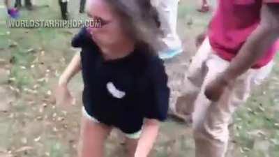 Brutal Girl Fight - Nose Broken