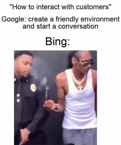 Bing for the win!