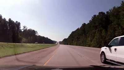 You won't believe what I hit on the interstate near Atlanta Georgia USA. Wtf!?