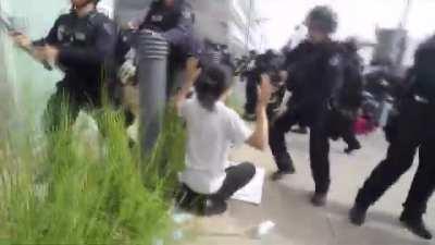 10 minutes of excessive force by police