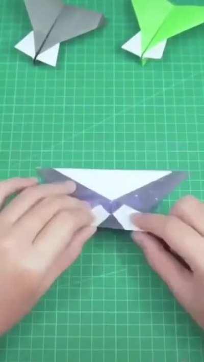 making a paper plane