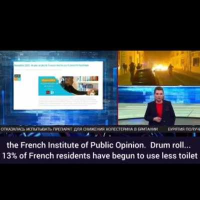 Russian television has invented new propaganda: The Dirty and Flabby French