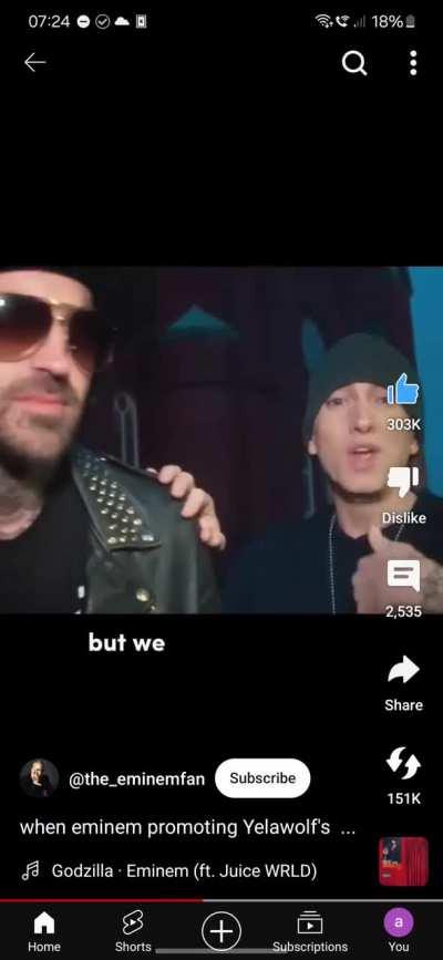 Eminem exposing Yelawolf real face to the public 