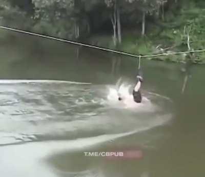 To zipline