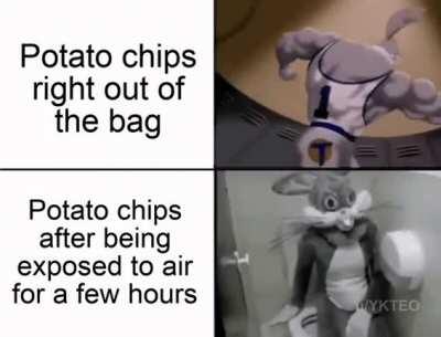 Ew stale chips