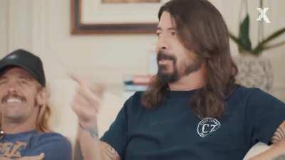 Dave explains how Christopher Walken introduced the Foo Fighters on SNL