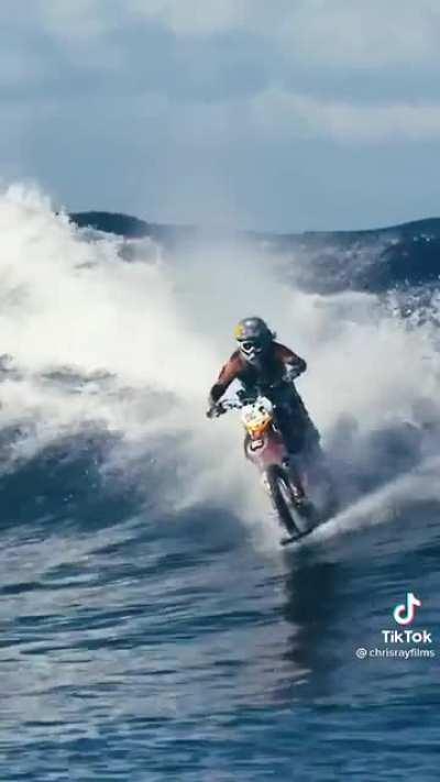 Motorcycle Surfing