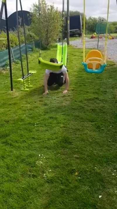 WCGW doing a swing challenge