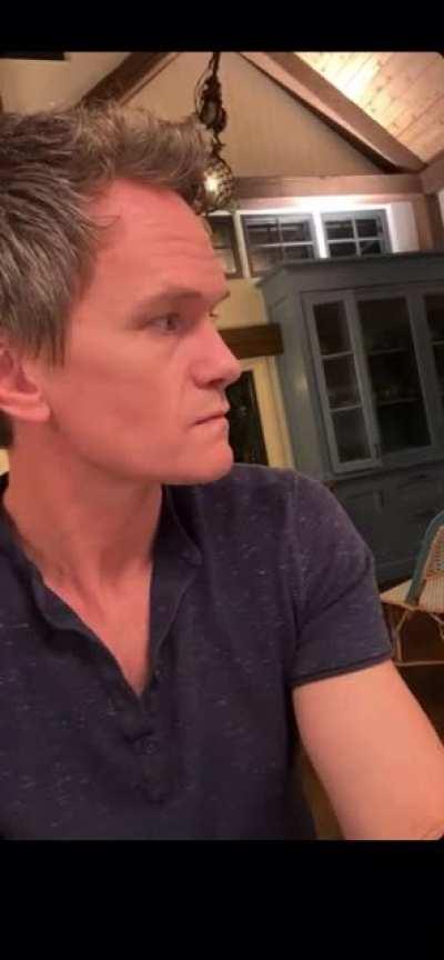 Barney says CHALLENGE ACCEPTED on IG Live for the first time since the show ending.....big nostalgia moment for me!