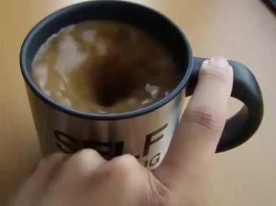 Self Stirring Coffee Mug Cup