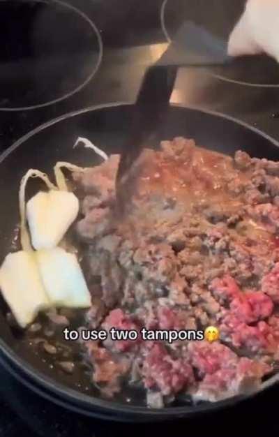 Tampon Food Hack