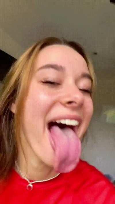 Kyler reeves long tongue