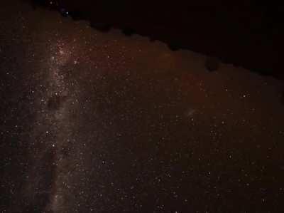 The Earth's rotation visualized by stabilizing the sky over a 24 hour period (filmed in Namibia by photographer Bartosz Wojczyński)