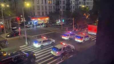 Just a concert casually driving down Broadway as I’m chilling in my living room. Oh, New York.