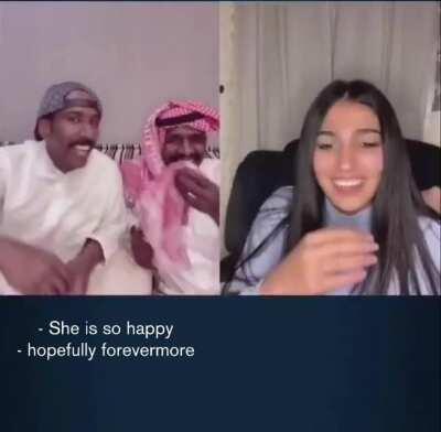 حتى بعد ما ترجمته ما فهمت شي بس ضحكت 😭