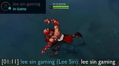 lee sin gaming