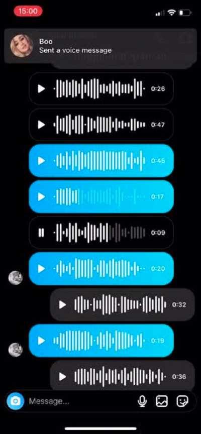 Voice notes