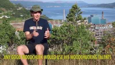 How much wood should a woodchuck chuck? Presented by Matt Colbo.