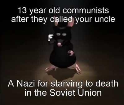 Only Nazis can starve to death🤣🤣