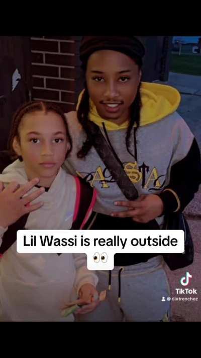 Lil Wassi is only 12 but is already on it