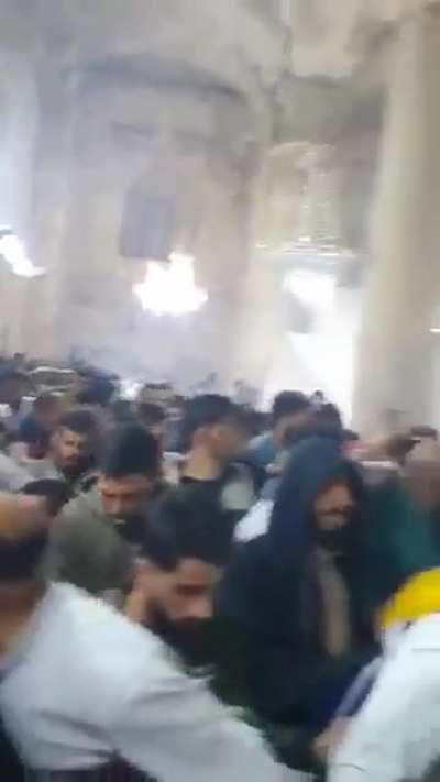 Israeli forces attacked peaceful worshippers holding night prayers in Al-Aqsa Mosque