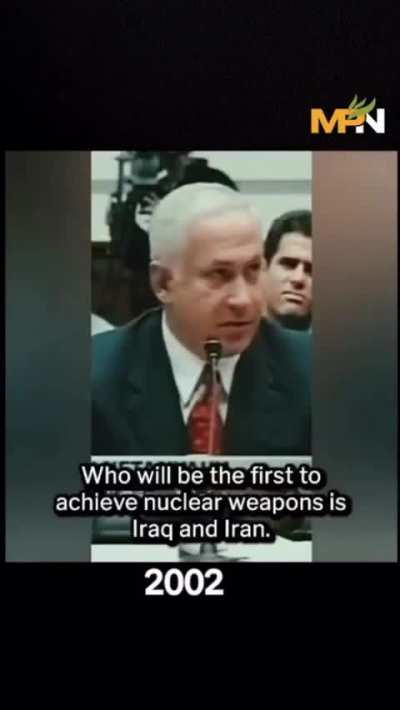 Benjamin Netanyahu calls for destroying democratic countries from 1982 to 2015.