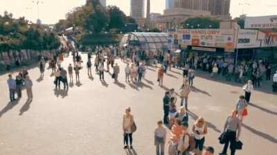 Each year the city of Warsaw comes to a complete standstill for a single minute on August 1st to honor all those who fought for freedom during the Warsaw Uprising in 1944