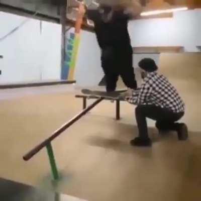 HMF while I slide this rail...