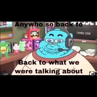 Gumball if he was a discord administrator