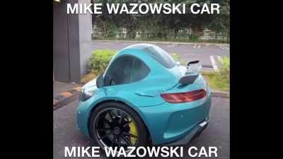 Mike wazowski car