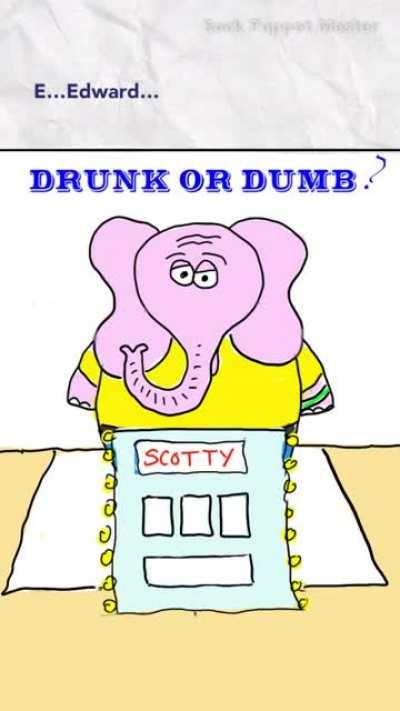 🟦🟥🟨 A pink elephant with bad memory (Audio source 👉 Drunk driver causes accident by Columbus Police Body Camera/Youtube)