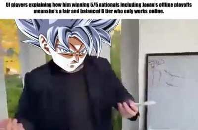 Just be like those Z-Broly players and revel in it while it lasts.