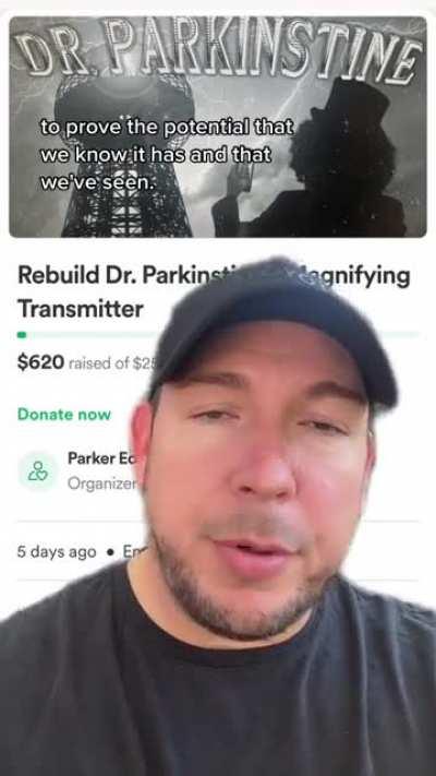 Dr. Parkinstine is about to pop off!