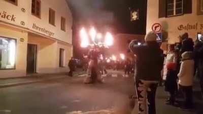 The Austrian Krampus parade looks like a Christmas party from Hell.