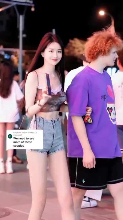 WMAF couple spotted in China