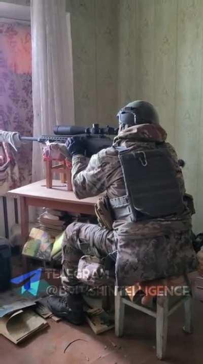 A Ukrainian sniper reportedly eliminated a Wagner fighter with one shot in Bakhmut recently