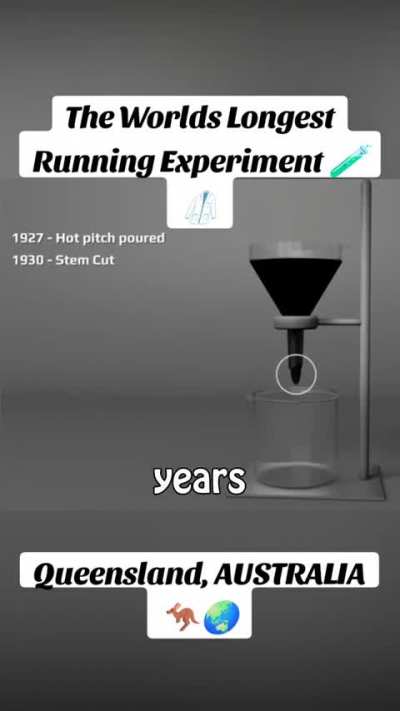 The world longest experiment